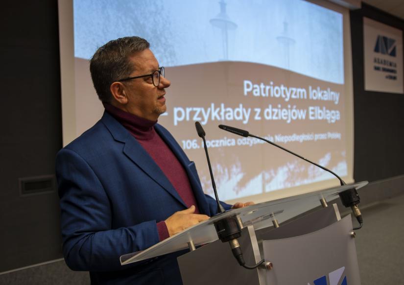 Obchody Święta Niepodległości w ANS w Elblągu