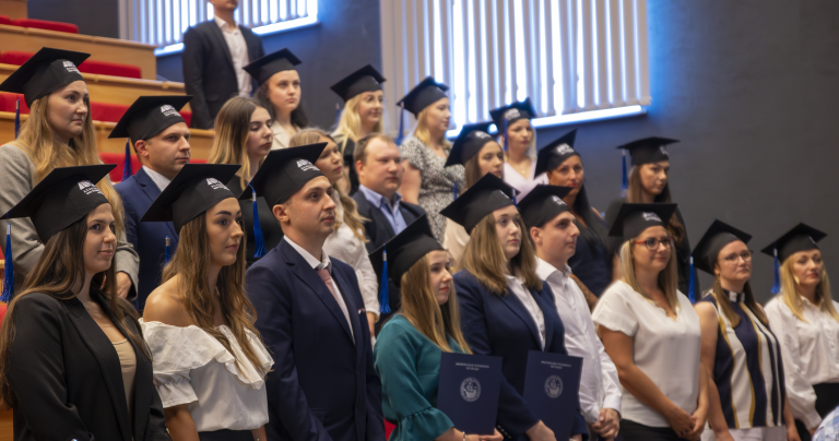 Uroczyste dyplomatorium w Instytucie Ekonomicznym ANS w Elblągu