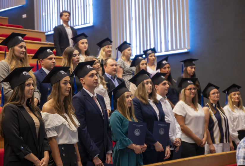 Uroczyste dyplomatorium w Instytucie Ekonomicznym ANS w Elblągu