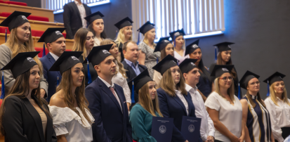 Uroczyste dyplomatorium w Instytucie Ekonomicznym ANS w Elblągu