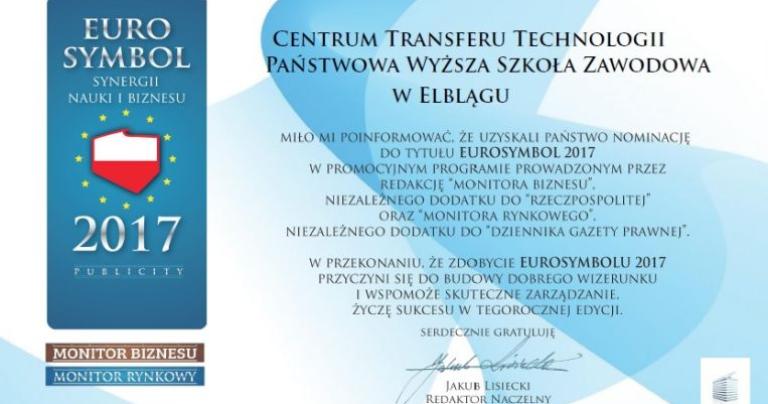CTT nominowane do nagrody EUROSYMBOL 2017