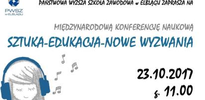 Konferencja "Sztuka - edukacja - nowe wyzwania"