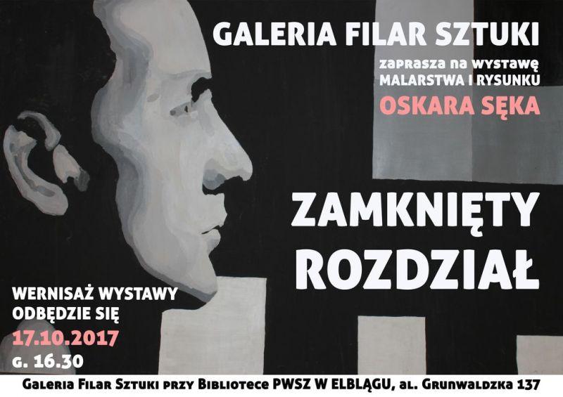 Wernisaż wystawy Oskara Sęka