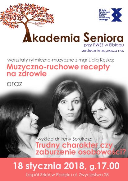 Akademia Seniora PWSZ w Elblągu ponownie w Pasłęku