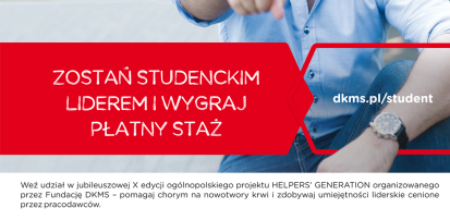 Zostań studenckim liderem i włącz się do walki z nowotworami krwi!