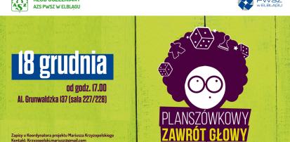 Planszówkowy zawrót głowy w PWSZ w Elblągu