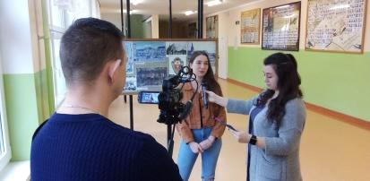 Rozmowy z maturzystami w elbląskich szkołach średnich