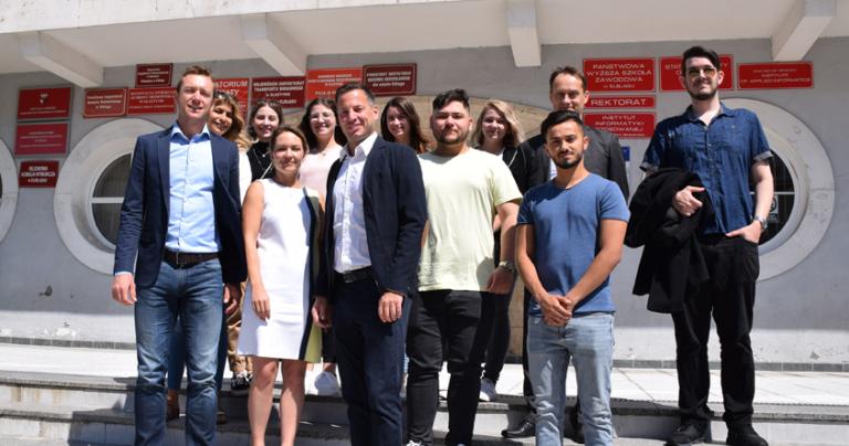 Warsztaty dla niemieckich studentów