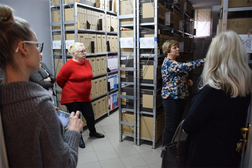 Z wizytą w Archiwum Uczelni