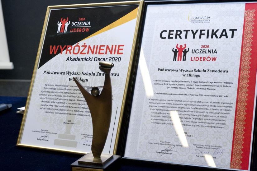 PWSZ w Elblągu Uczelnią Liderów po raz dziesiąty