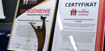 PWSZ w Elblągu Uczelnią Liderów po raz dziesiąty