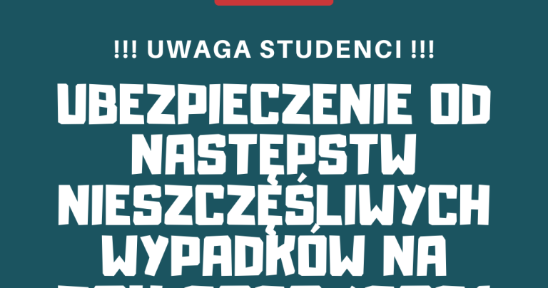 Ubezpieczenie NNW na rok 2020/21