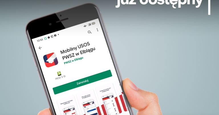 Aplikacja Mobilny USOS dostępna na smartfony