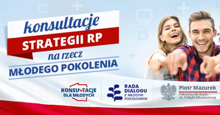 Zapisz się na konsultacje strategii dla młodych