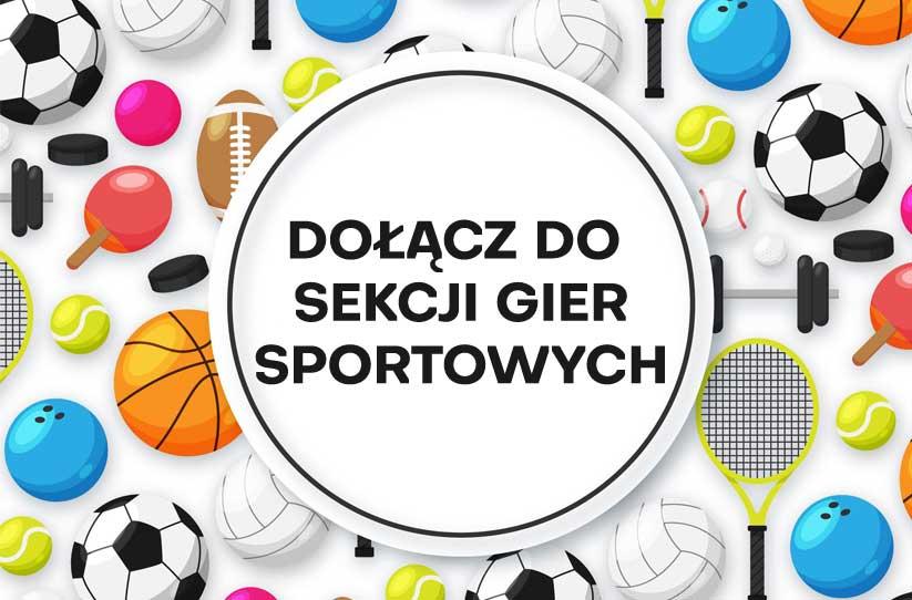 Otwieramy sekcję gier sportowych