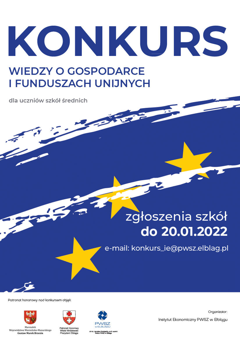 KONKURS WIEDZY O GOSPODARCE I FUNDUSZACH UNIJNYCH