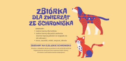 Zbiórka dla zwierząt ze schroniska