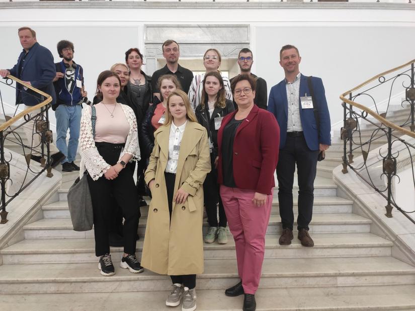 Studenci IPJ w Sejmie