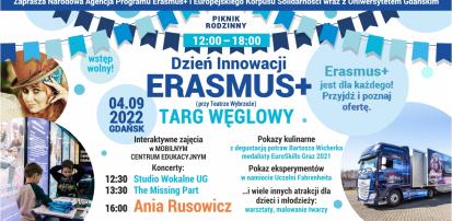Zapraszamy na Piknik rodzinny Erasmus+
