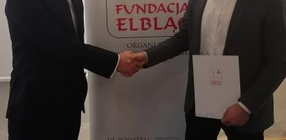 Student Akademii Nauk Stosowanych stypendystą Fundacji Elbląg