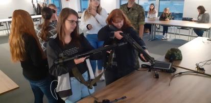Handel ludźmi jako realne zagrożenie - wizyta studyjna studentów