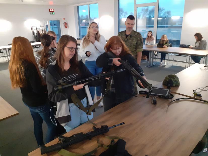 Handel ludźmi jako realne zagrożenie - wizyta studyjna studentów