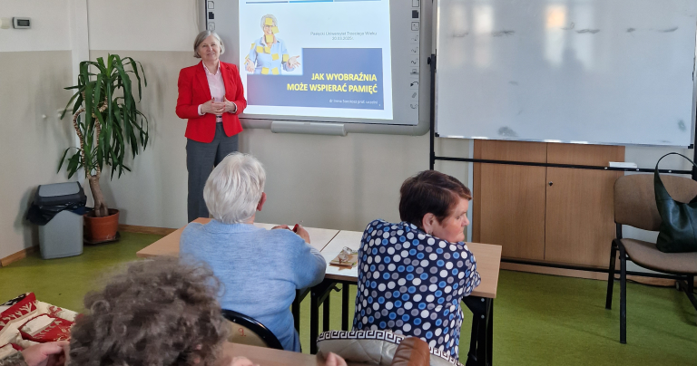 Akademia umysłu - wykład i warsztaty dla słuchaczy Pasłęckiego Uniwersytetu Trzeciego Wieku