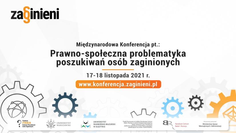 Międzynarodowa konferencja „Prawno-społeczna problematyka poszukiwań osób zaginionych”