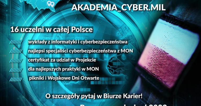 Zapisy do programu AKADEMIA_CYBER.MIL