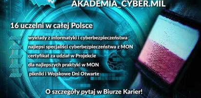 Zapisy do programu AKADEMIA_CYBER.MIL