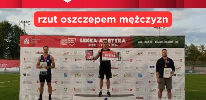 Artur Cytlał z medalem Akademickich Mistrzostw Polski w Lekkiej Atletyce 2026