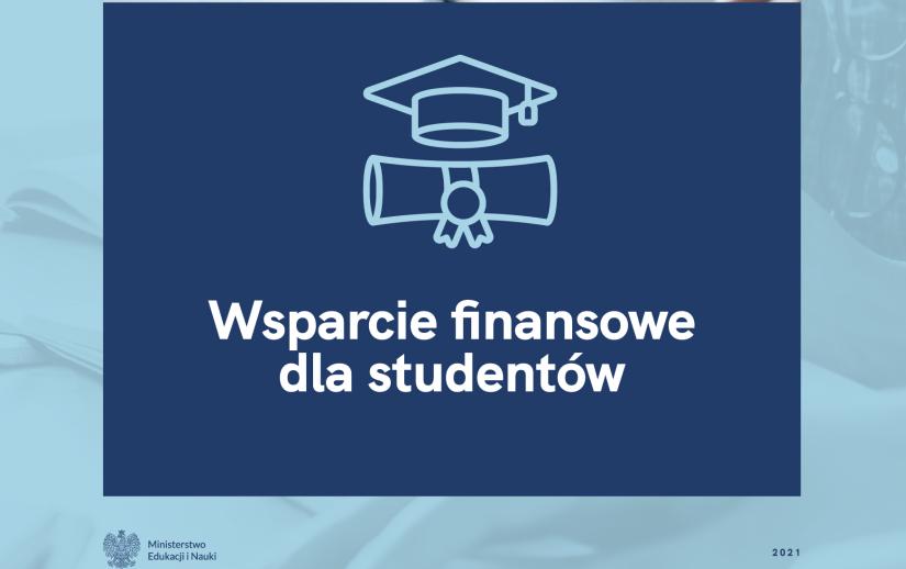 Wsparcie finansowe dla studentów - broszura informacyjna
