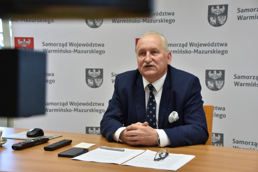 TYLE DEMOKRACJI, ILE SAMORZĄDNOŚCI! - spotkanie z dr. Gustawem M. Brzezinem – marszałkiem województwa warm.-mazurskiego