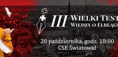 III Wielki Test Wiedzy o Elblągu