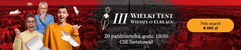 III Wielki Test Wiedzy o Elblągu