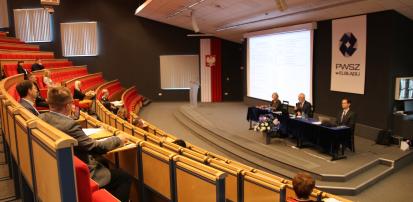 Pierwsze posiedzenie Senatu PWSZ w Elblągu w kadencji 2020-2024