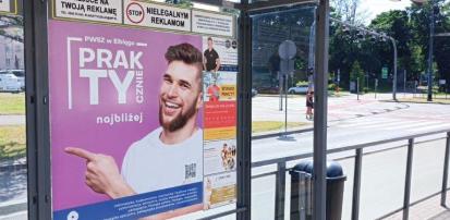 PWSZ w Elblągu – PRAKTYCZNIE wszędzie widać i słychać