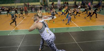 Maraton Fitness PWSZ w Elblągu