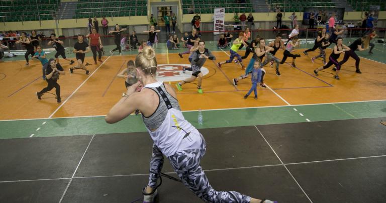 Maraton Fitness PWSZ w Elblągu