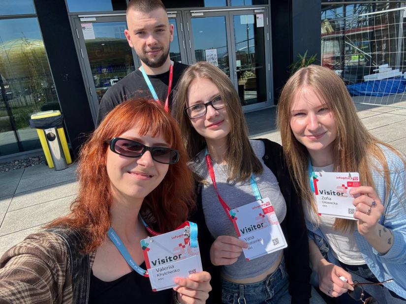 Studenci IIS w sercu technologicznych innowacji! Z wizytą na Infoshare w Gdańsku