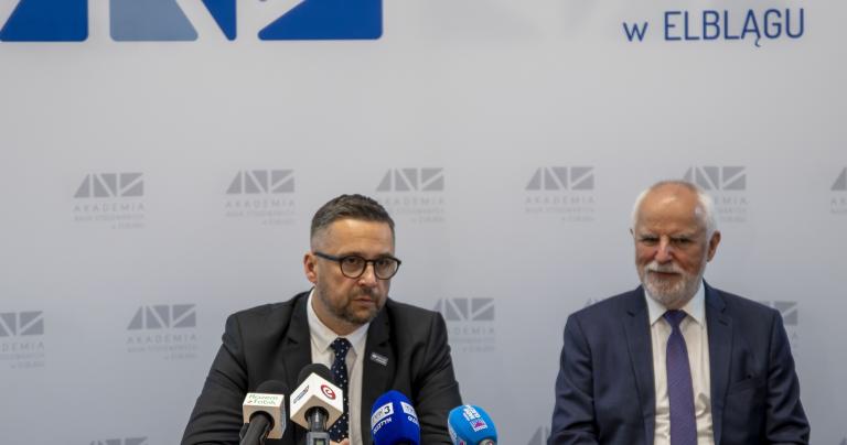 Minister Nauki i Szkolnictwa Wyższego w ANS w Elblągu