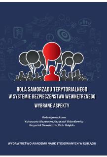 Rola samorządu terytorialnego w systemie bezpieczeństwa wewnętrznego