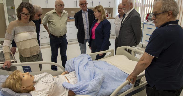 Inżynierowie z wizytą w ANS w Elblągu - nowoczesne pracownie zrobiły ogromne wrażenie
