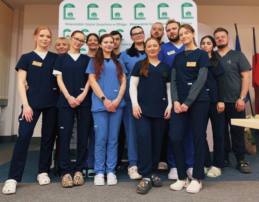 Studenci SKN "Sanitas" poznali pracę Szpitalnego Oddziału Ratunkowego