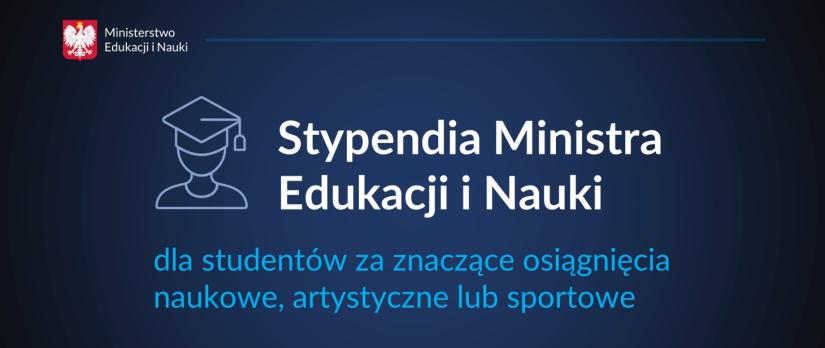 Student IE stypendystą Ministra