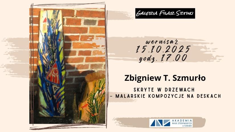 Skryte w drzewach - malarskie kompozycje na deskach