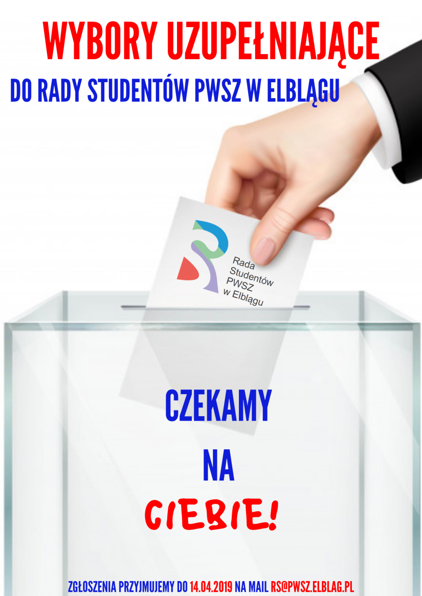 Wybory uzupełniające do Rady Studentów!