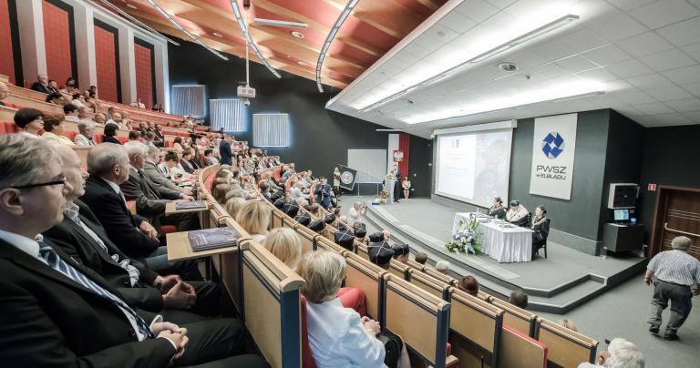 Uroczyste posiedzenie Senatu i Konwentu z okazji Jubileuszu 20-lecia PWSZ w Elblągu