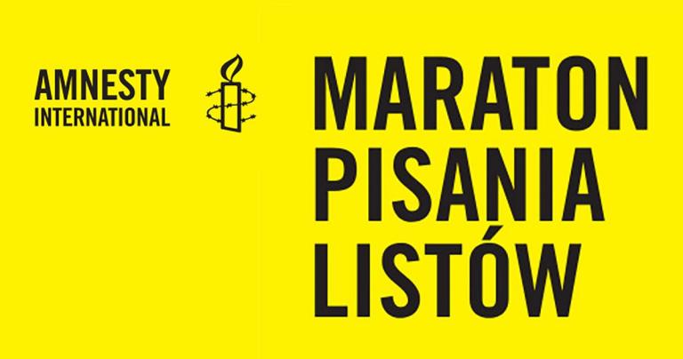 Maraton Pisania Listów Amnesty International