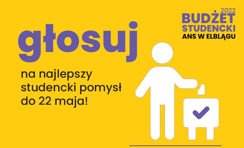 Zagłosuj na najlepszy projekt w Budżecie Studenckim 2022